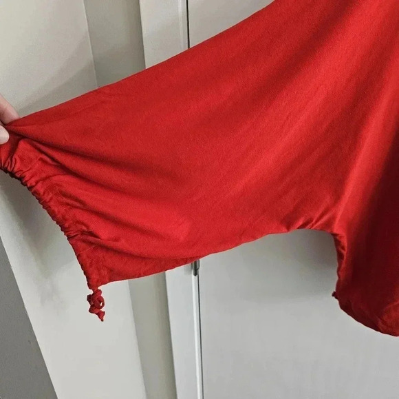 Bryn Walker Gianna Long Sleeve Shirt in Zinnia Medium - Picture 4 of 7